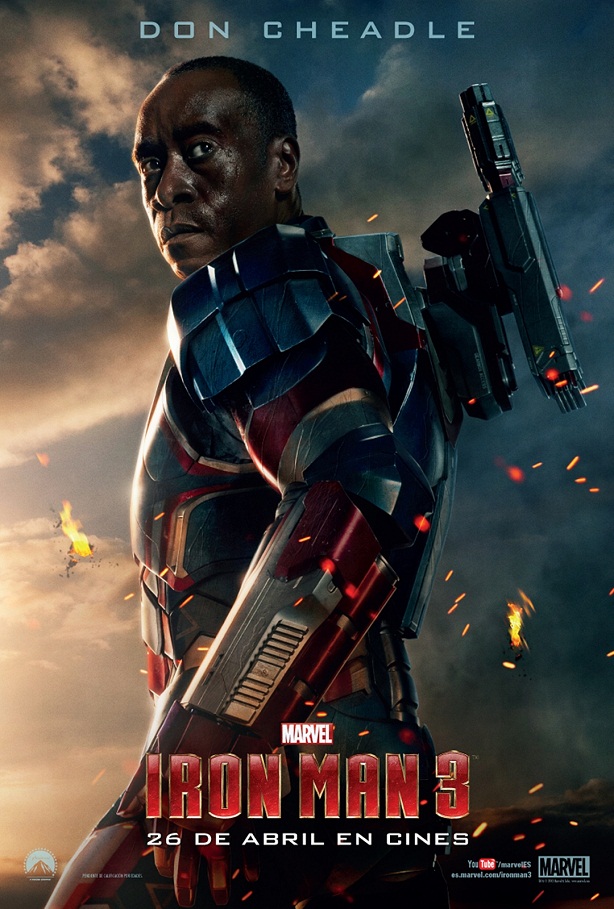 Don Cheadle-Iron Man 3-cartel