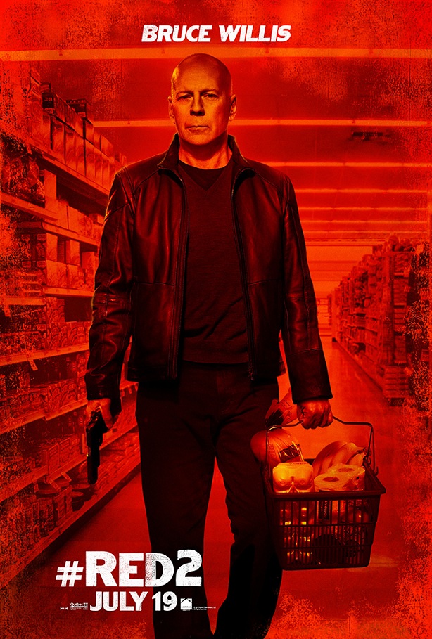 Bruce Willis-Red 2-poster